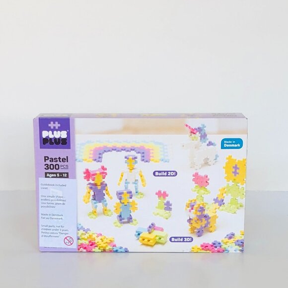 Plus-Plus 300 pc Pastel Building Set Made in Denmark New Sealed For Age 5+ - Picture 11 of 14